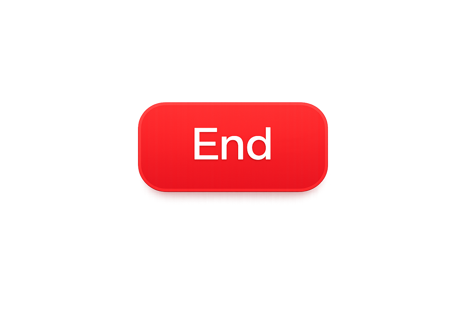 End call button
