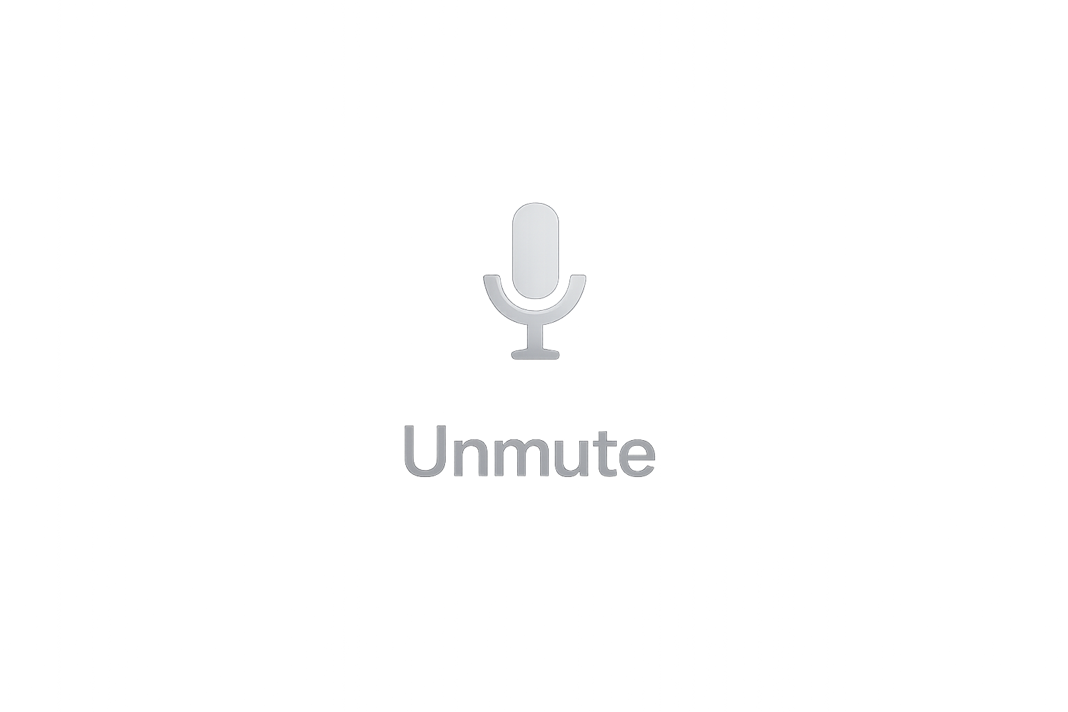 Unmute button